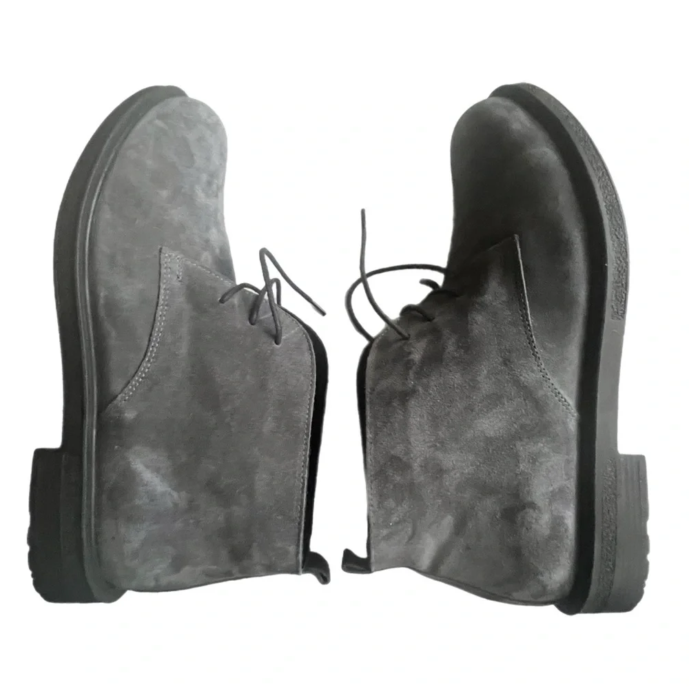 Men's Charcoal Chukka Boots